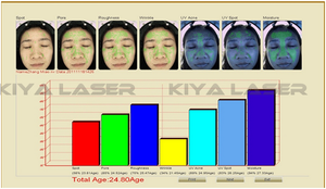 hot sell magic mirror facial skin analyzer / 3d face camera