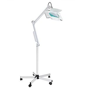 Hot selling!Portable cosmetic magnifying lamp for skin testing with cool light Square glass WITH CE YS-662A