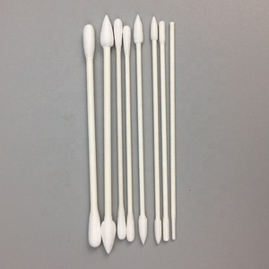 Industrial Disposable Lint Free Clean Room Cotton Swab In Cotton Bud