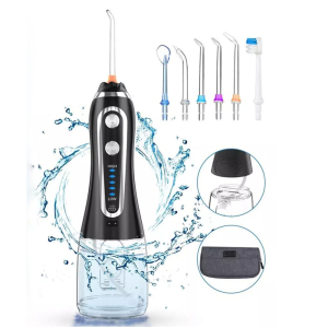 Innovative products 2021 300ml Electric Water Flosser Dental Oral Irrigator with 5 Modes, 6 Replaceable Jet Tips