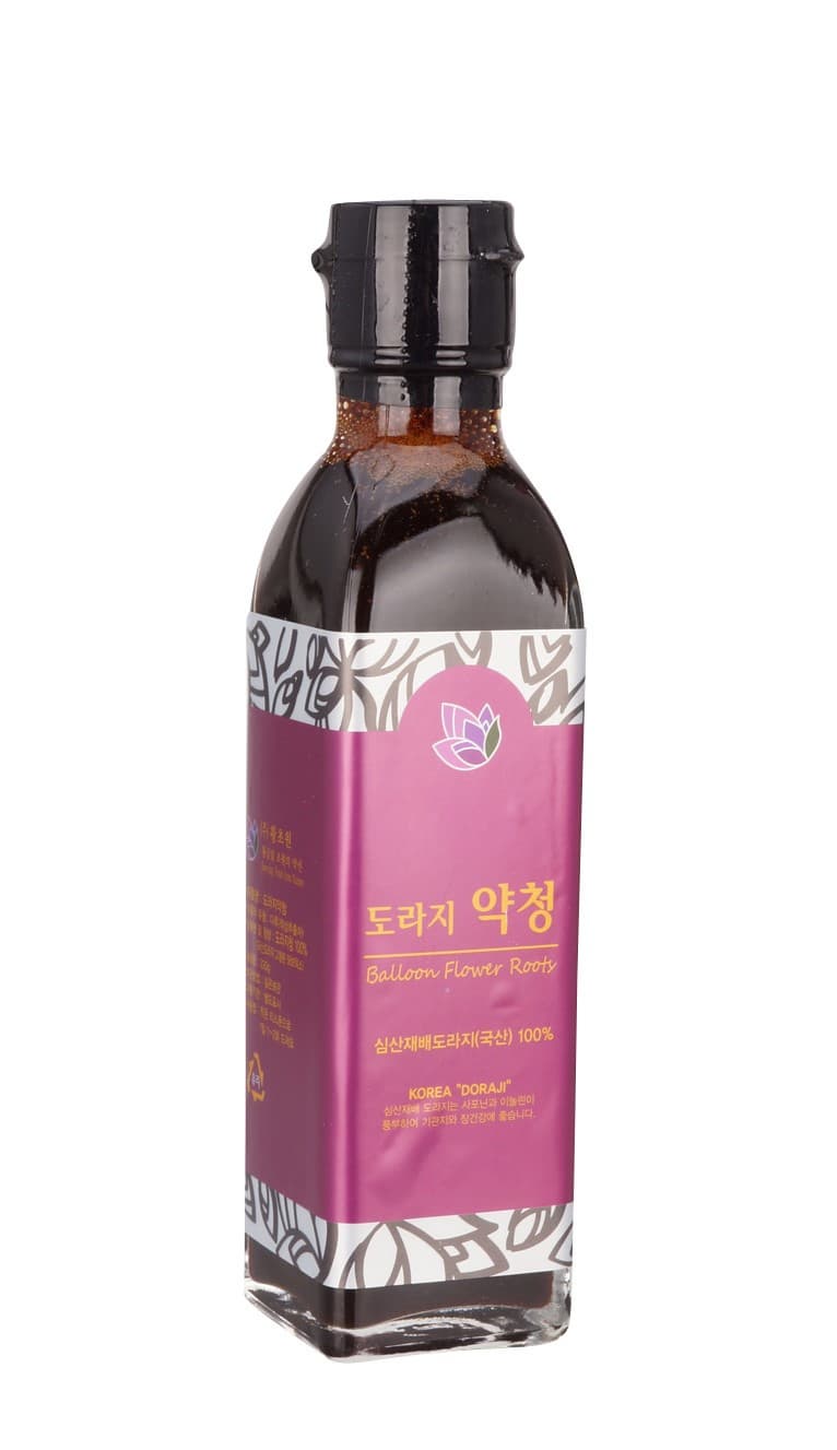 K-doraji Yackchung (100% Balloon Flower Root Concentrate, Korean Traditional Tea), 220ml &amp; 140ml