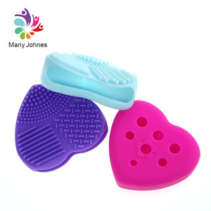 Makeup Tools Cosmetic Heart Shape Silicone Makeup Brush Holder