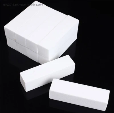 Nail File Sponge Block 4 Ways Nail Buffer