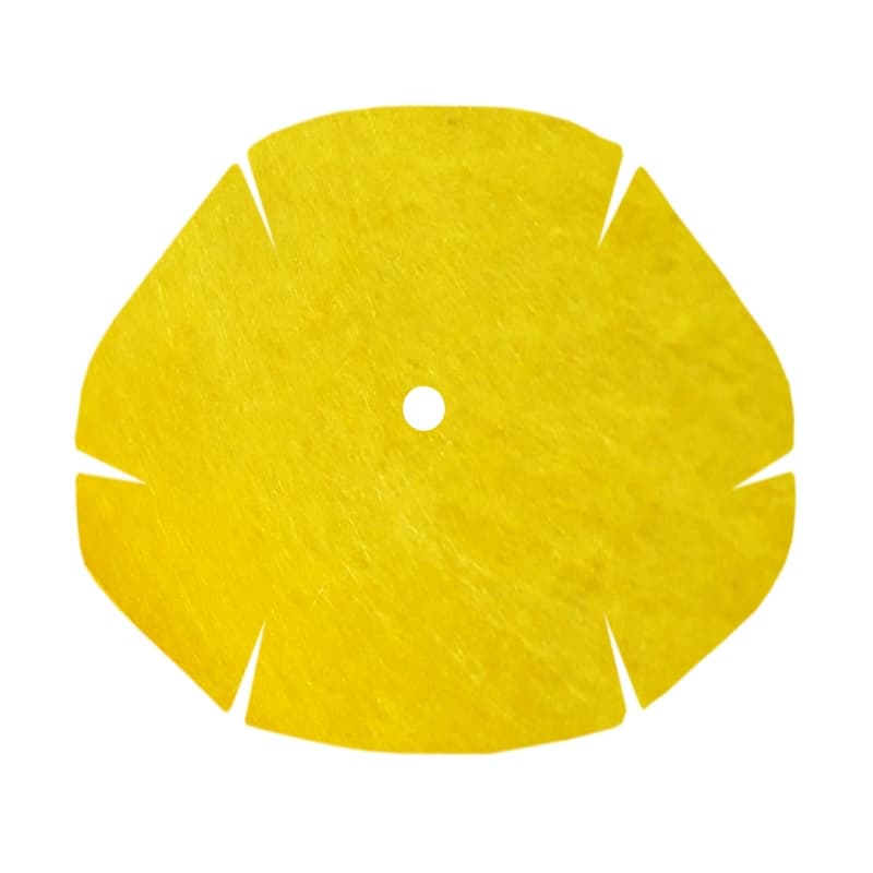 Natural non-woven golden raw silk dry type  belly mask
