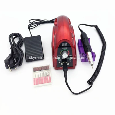 New Professional 65W LCD Electric Nail Drill 35000rpm Nail Drill