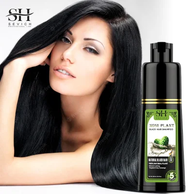 OEM Natural Anti White Hair Dye Organic Fast Black Hair Dye Shampoo