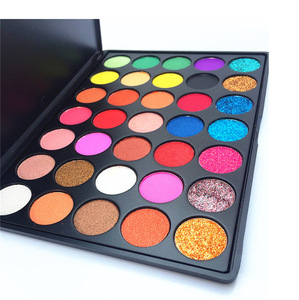 OEM Private Label No Name 35 Color Makeup Palette Eyeshadow High Quality Eye Shadow