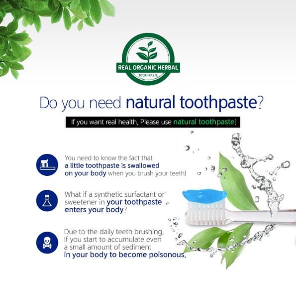 Organic Toothpaste [6Types]