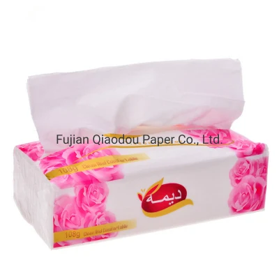 Qiaodou 2021 Arabic Best-Selling 180 X 200 mm Facial Tissue Paper