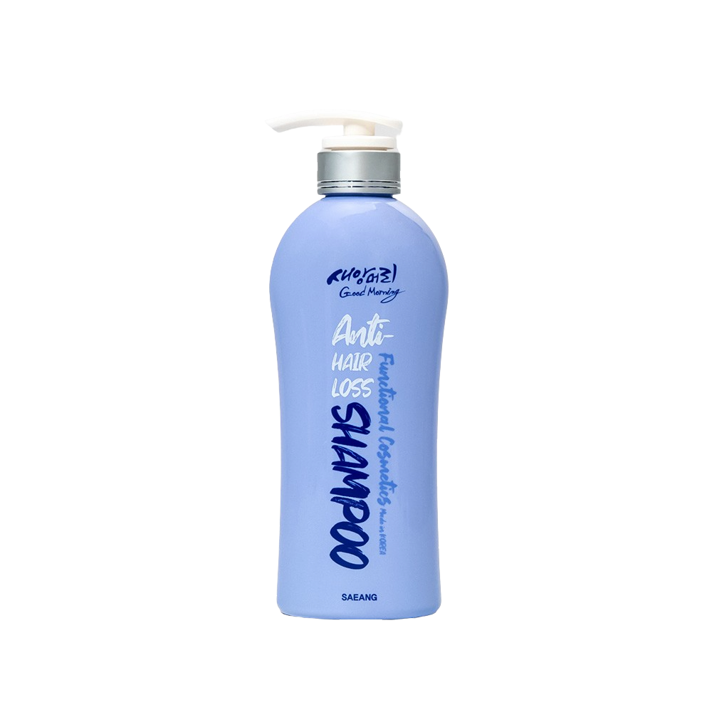 Rich bubble coconut scent SAEANGMEORI Good Morning Anti Hair loss Shampoo 500ml