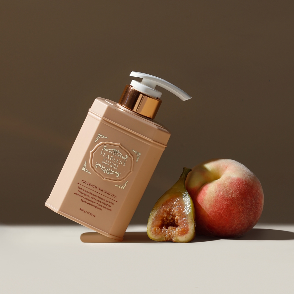 Teabless Fig Peach Oolong Tea Perfume Body Wash 500g
