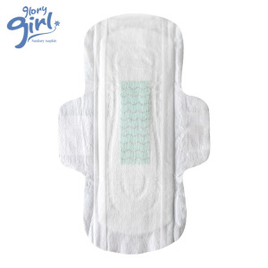 Wholesale Feminine Hygiene Product Natural Organic Bamboo Fibre Sanitary Pads Cotton Non Woven Sanitary Napkins 260 mm