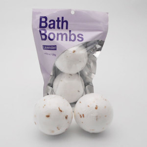 wholesale Private label 0rganic and natural skin whitening flower bath bombs