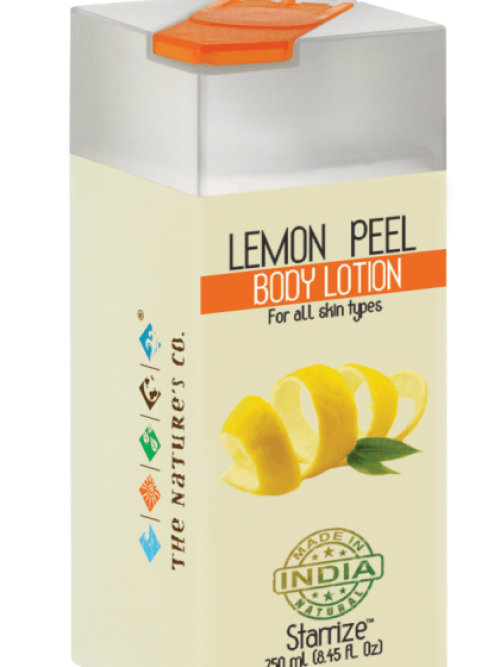 The Natures Co. Lemon peel body lotion