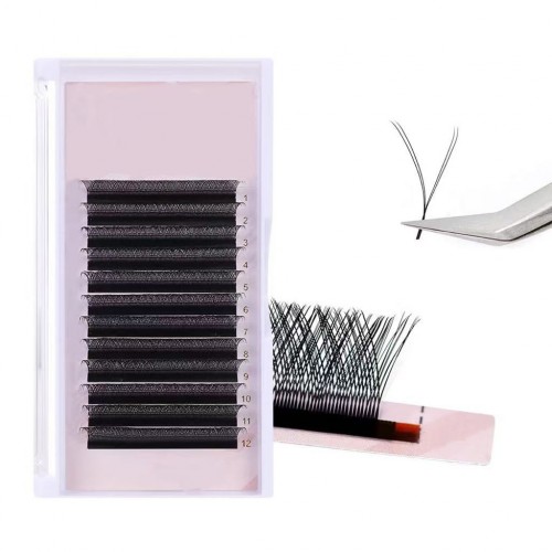 Natural  YY Lashes Mixed Length 8-15mm Thickness 0.07 mm Curl C Korean PBT Fiber