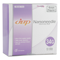 JBP Nanoneedle 34G 4mm Regular (100 UTW needles)