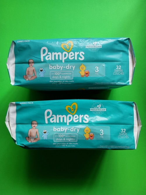 Pampers Baby-Dry Size 3 Baby Diapers - 128/Case