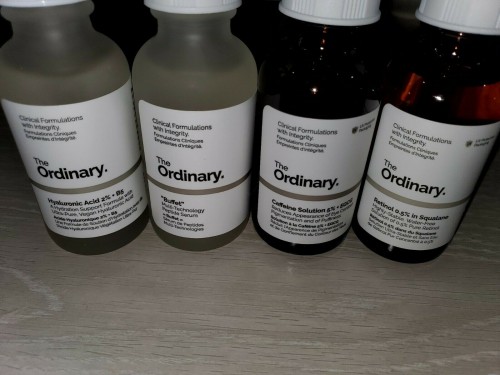 The Ordinary Retinol,Caffeine Solution EGCG, Buffet, Hyaluronic Acid  30ml