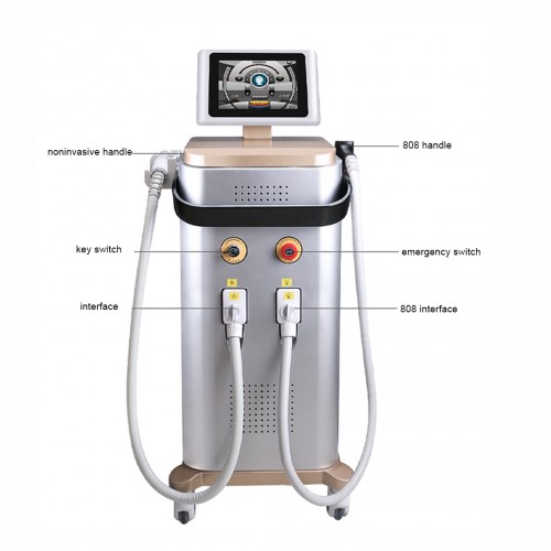 Hottest Machine Germany Device CE Approved 1800W Power 808 Diode Laser Hair Removal for SPA