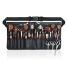 Wholesale Makeup Artist Brush Belt Kit | Multi-Pocket PU Leather Waist Bag with Brushes