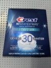Crest 3D White Strips 1-Hour Express + LED Light - 38 Strips. 30 Levels Whiter