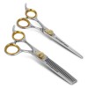 Hair Scissors 6.5 JP Steel Hair Cutting Scissors barber Shears Hairdressing Scissors Red Screw By FARHAN PRODUCTS & Co