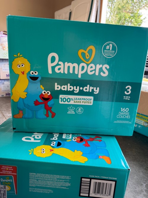 Pampers Baby-Dry Size 3 Baby Diapers - 128/Case