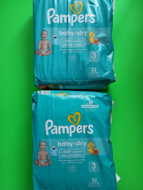 Pampers Baby-Dry Size 3 Baby Diapers - 128/Case