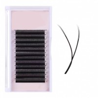 Natural  YY Lashes Mixed Length 8-15mm Thickness 0.07 mm Curl C Korean PBT Fiber