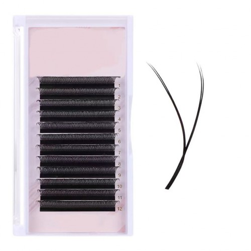 Natural  YY Lashes Mixed Length 8-15mm Thickness 0.07 mm Curl C Korean PBT Fiber