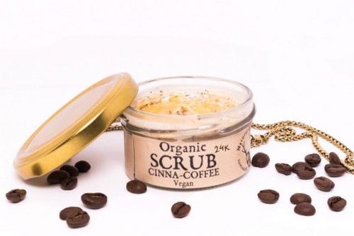 Handmade 24K Vegan Cinna – Coffee Scrub 70ml