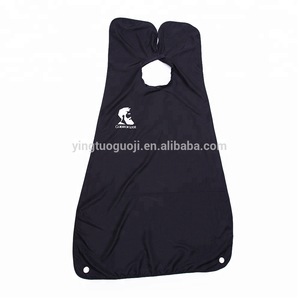 100%polyester Bib Catcher in mirror,shaving Beard Bib Apron for man,Good Quality Beard Cape