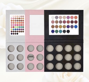 12 Color Powder High Pigment Neon Custom Private Label Empty Makeup Eyeshadow Palette