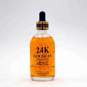 24K Nano Gold Crystal Nutrition Liquid Moisturizing Anti Wrinkle Ageless Skin Care Essence 24k Gold Serum Facial Serum 100ml