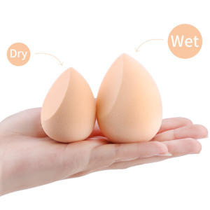 Amerke Cosmetic Puff Bevel Makeup Sponge Facial Powder BB Cream Cosmetic Puff Blending Foundation Sponge Puff