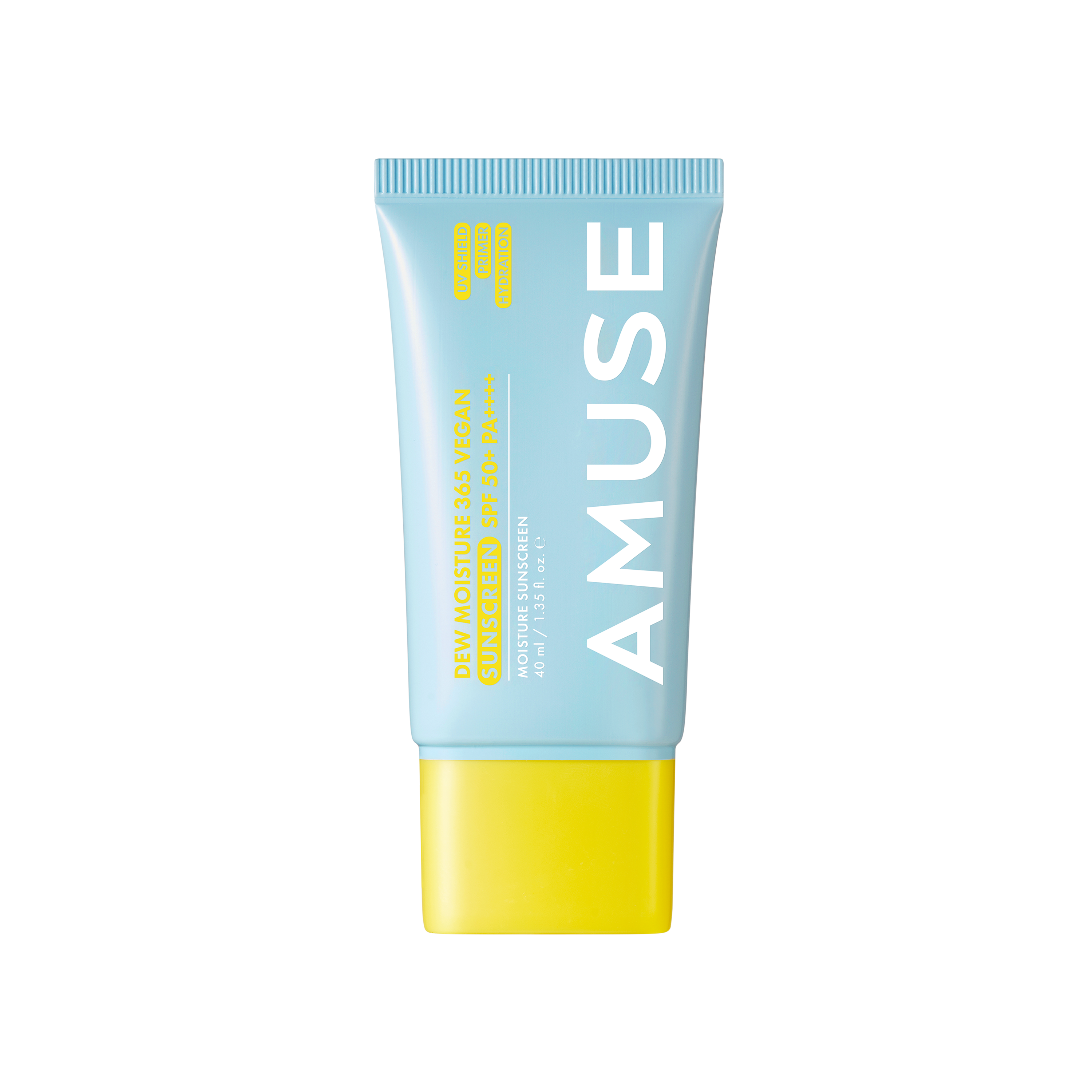 (AMUSE) Dew Moisture 365 Vegan Sunscreen SPF 50+ PA++++ 40ml