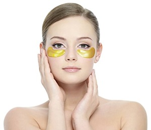 Anti Aging Under Eye Patches Crystal 24K Gold Powder Gel Collagen Eye Mask