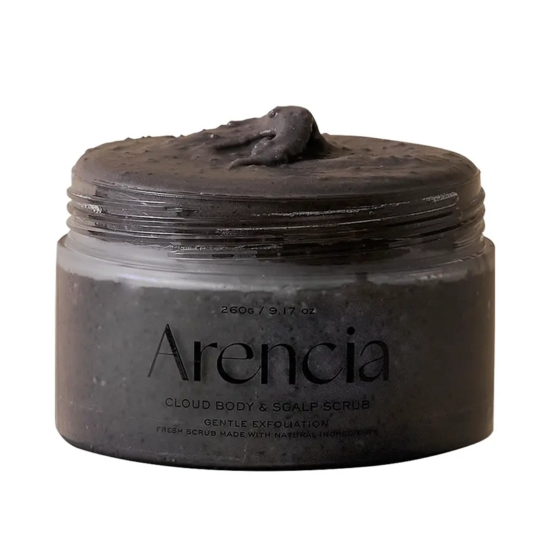 (Arencia) Fresh Cloud Body &amp; Scalp Scrub [Black Tea &amp; Yuzu] 260g