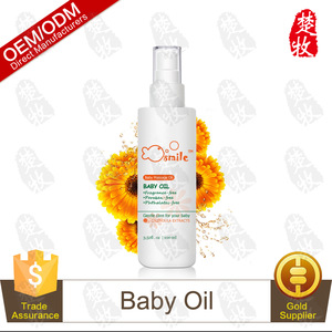 Baby Oil For Baby Skin Care Product Packed in 100ml Private Laebl