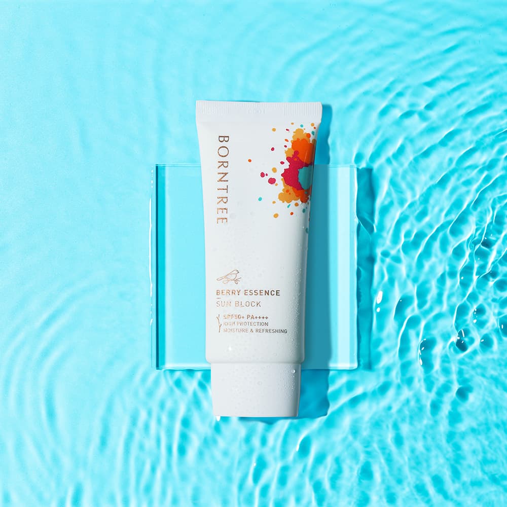 BORNTREE BERRY ESSENCE SUN CREAM SPF50+ PA++++ / 50ml