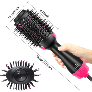 CE Approval Professional Hot Cold Hair Brush Dryer Comb 2020 Hot Air Brush Styler One Step Hair Dryer And Volumizer