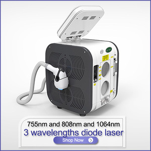 Cold therapy permanent hair removal machine 808nm diode soprano laser hair removal beauty salon equipment