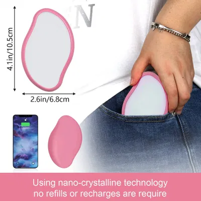 Crystal Hair Eraser Reusable Crystal Hair Remover Painless Exfoliation Hair Removal Tool