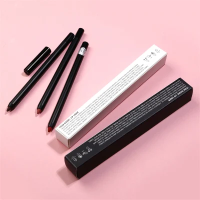 Custom Logo 6 Colors Lipliner Makeup Waterproof Matte Lip Liners Pencil