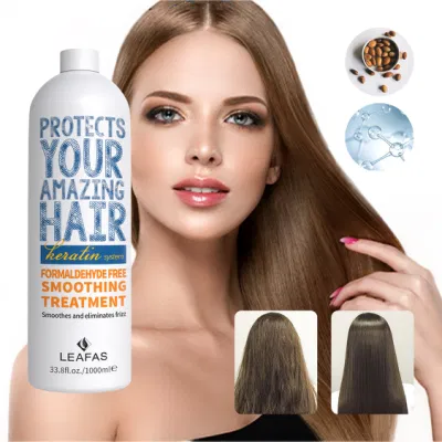 Custome Label Argan Oil Sulfate Free Hair Smoothing Treatment