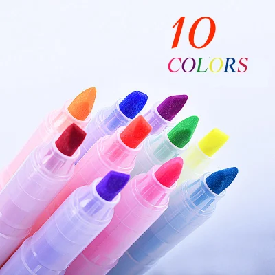 Customized Logo Highlighter Pb61 with European Standard 10 Colors Assortedl