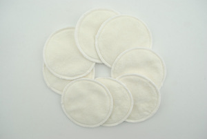 Customized Soft Reusable Bamboo Breast Pad Washable Nursing Pad Wholesale