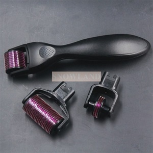 Derma Roller 3 in 1 FDA Titanium Derma Rolling System