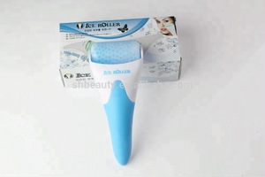 Derma rolling system skin cooling ice roller for face