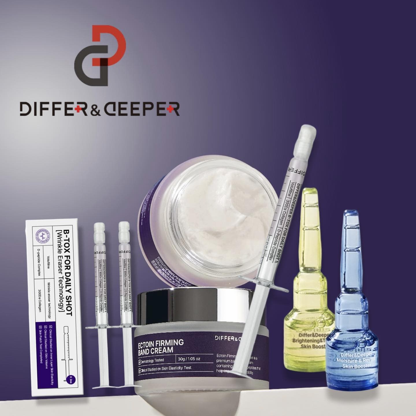[DIFFER&amp;DEEPER] C-tox for daily shot RX Starter Pack